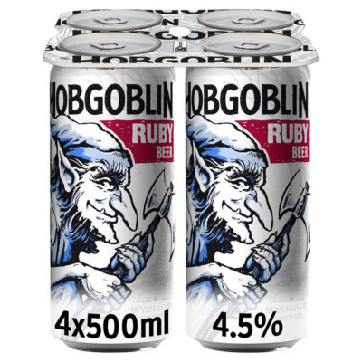 Wychwood Brewery Hobgoblin Ruby Beer 500ml