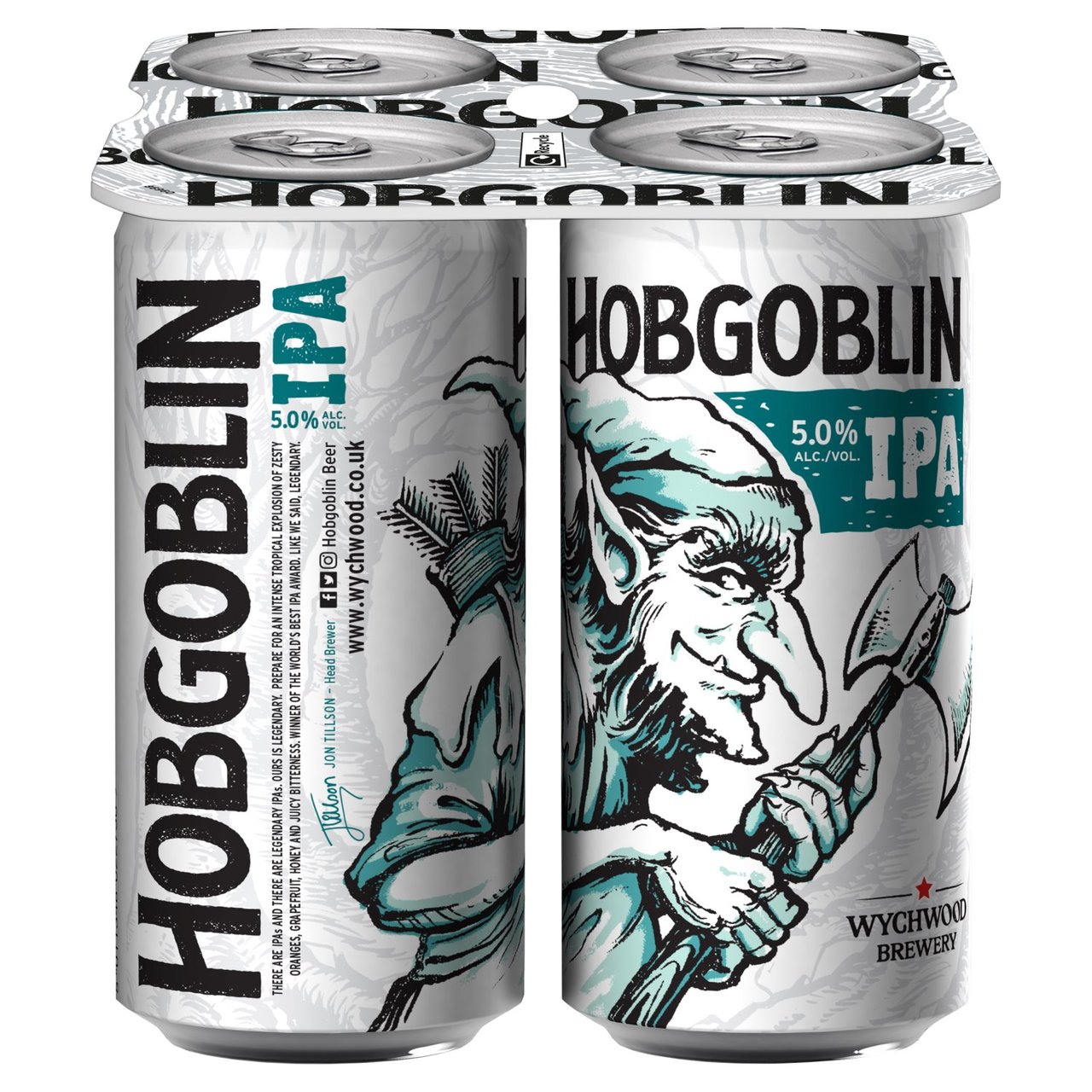 Hobgoblin IPA Ale Beer Cans