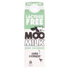 Moo Long Life Organic Milk, Semi Skimmed 1L