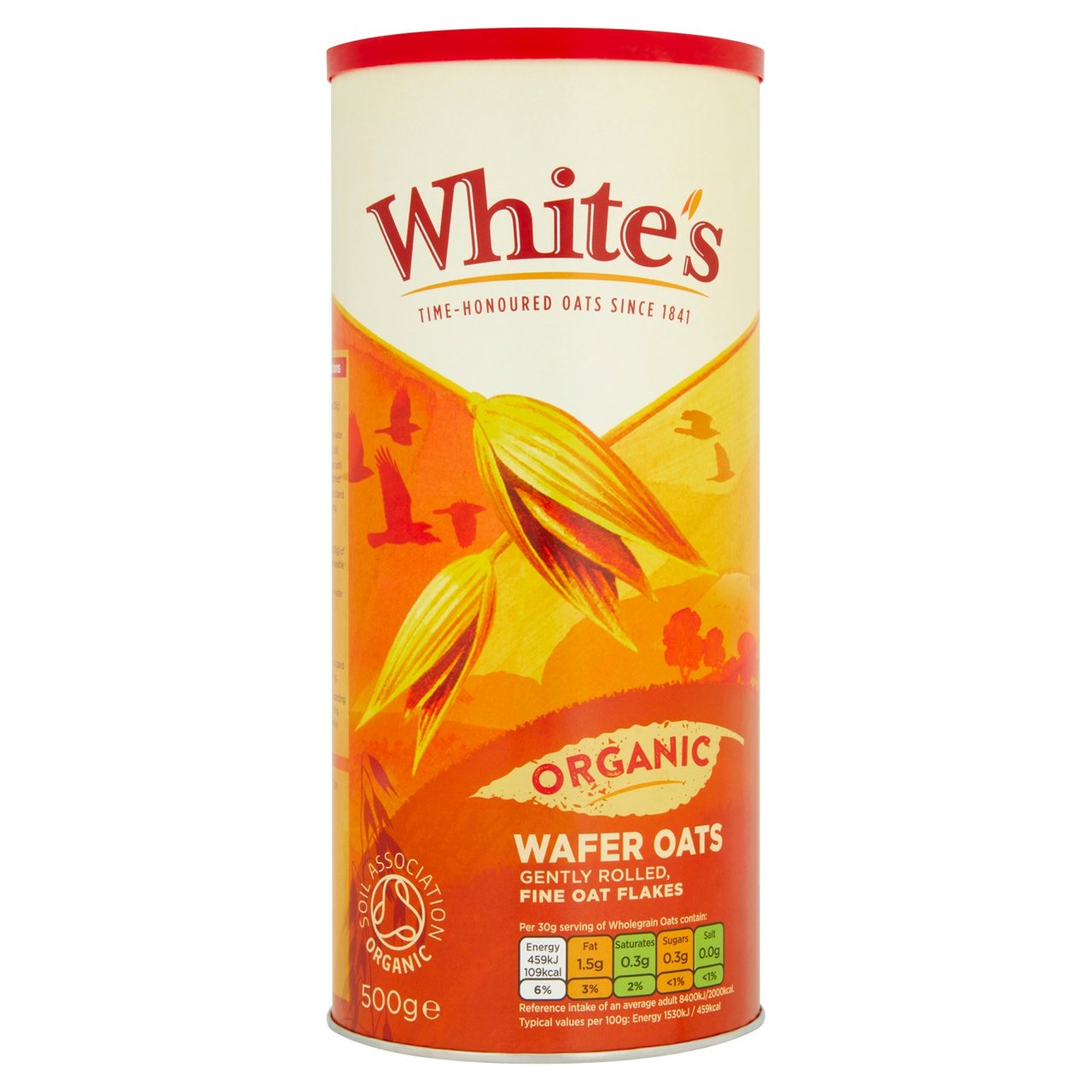 White's Organic Wafer Oats Caddy