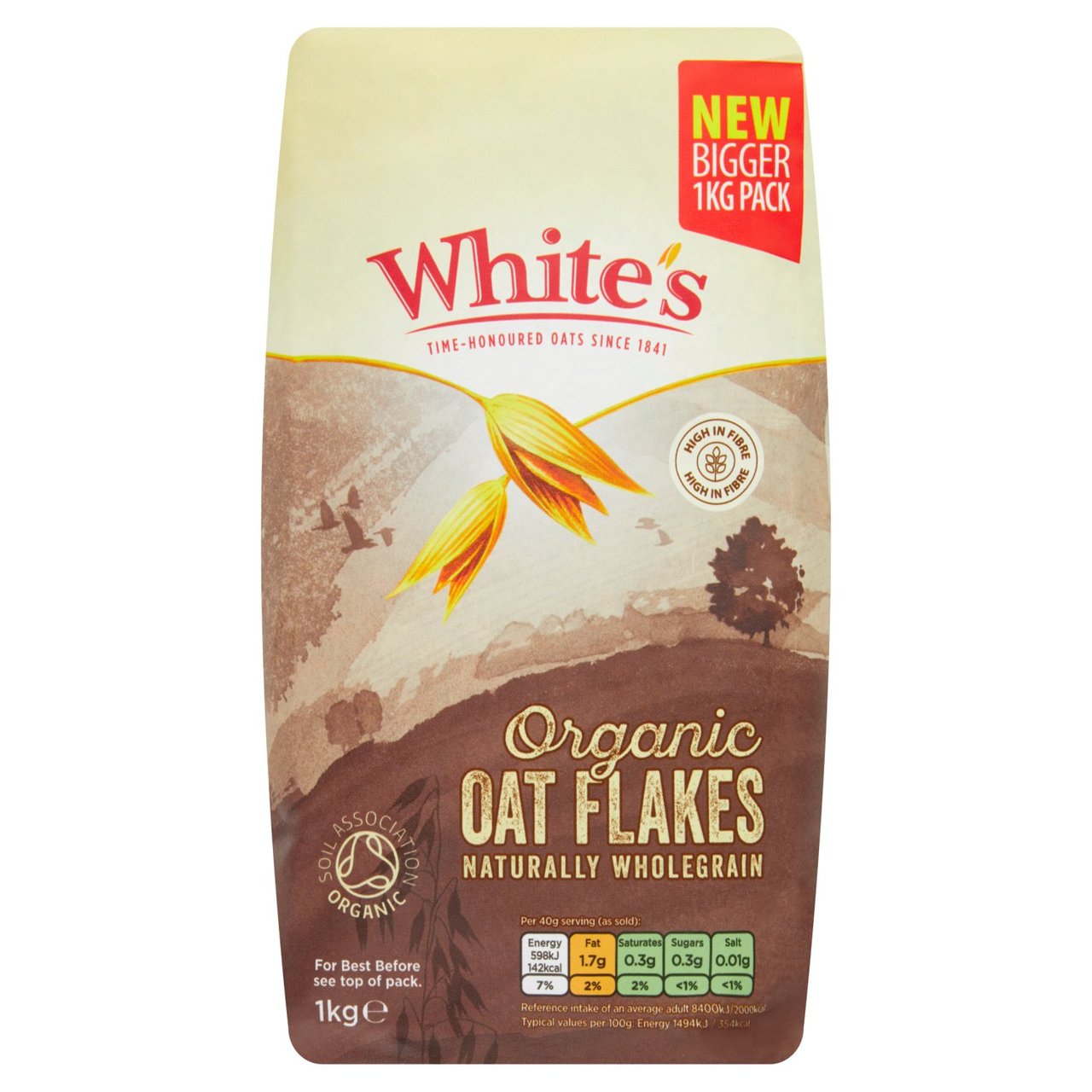 White's Organic Oat Flakes