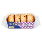 Brace's Family Bread Sultana Scones 4 Pack