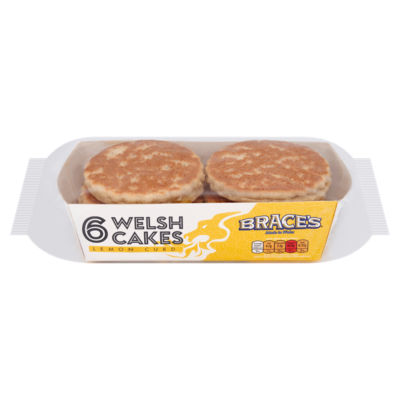 Braces 6 Lemon Curd Welsh Cakes