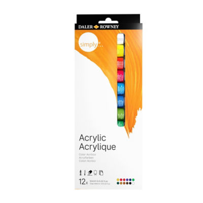 Simply Acrtlic paint 12 pack