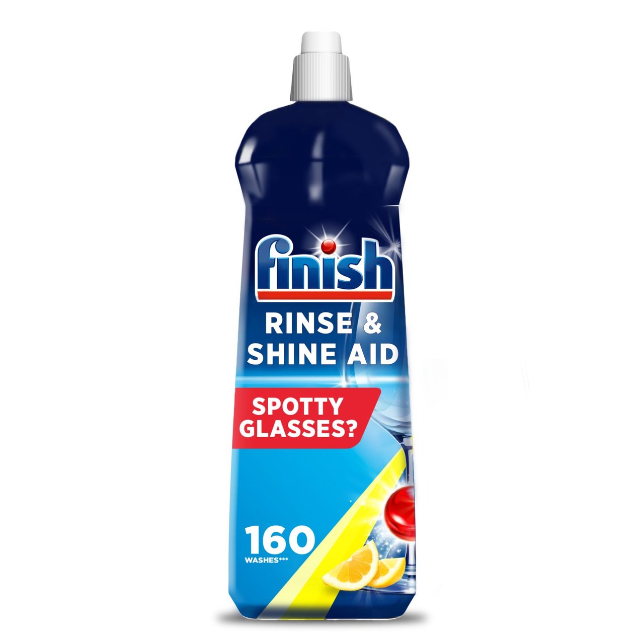 Finish Rinse Aid Shines & Dries Lemon Scent