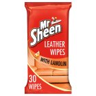 Mr Sheen Leather Wipes 30 per pack