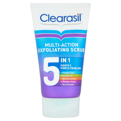 Clearasil Multi Action 5in1 Exfoliating Scrub  150ml