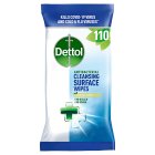 Dettol Antibacterial Cleansing Surface Wipes 110 Large Wipes