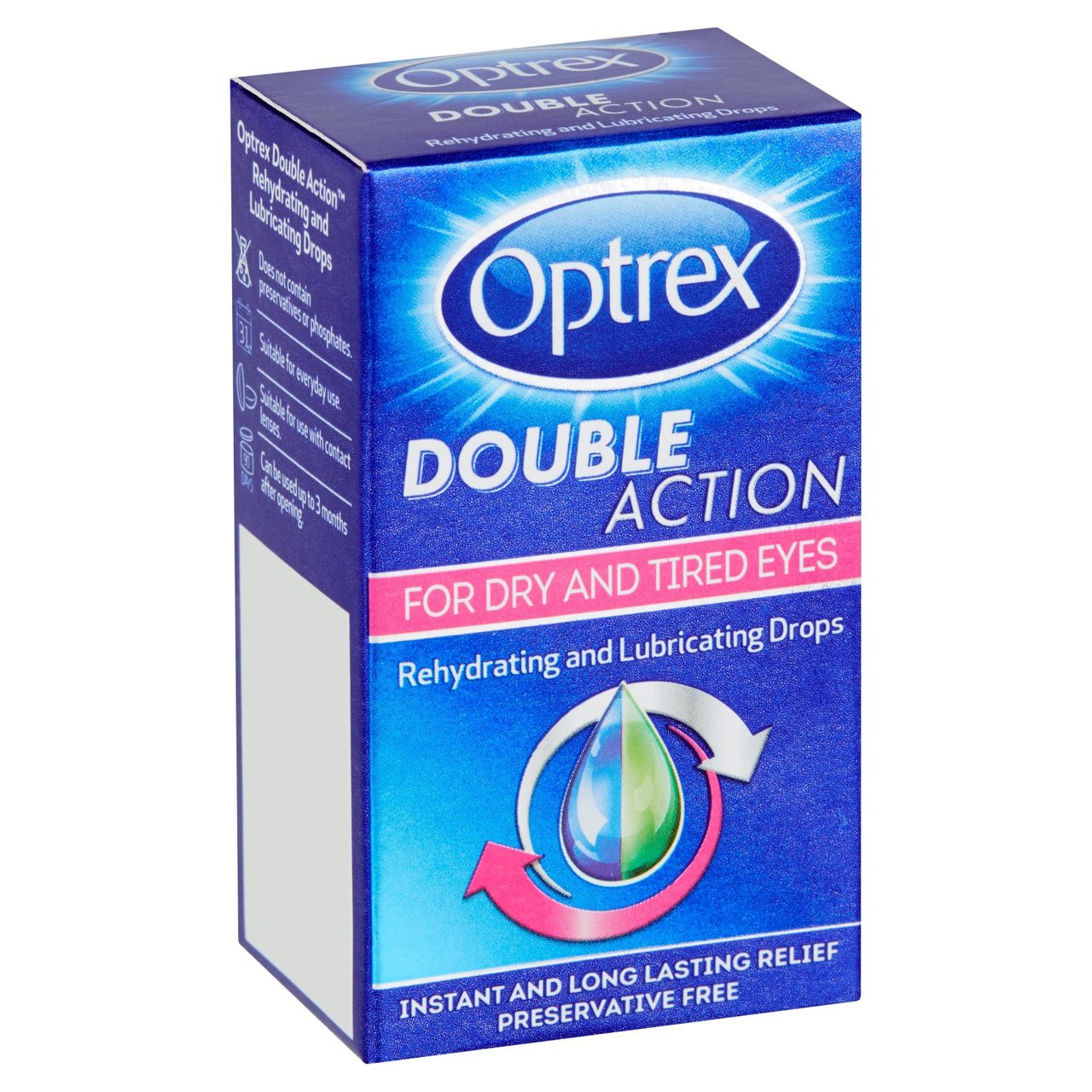 Optrex Double Action Dry Eye Drops 10ml