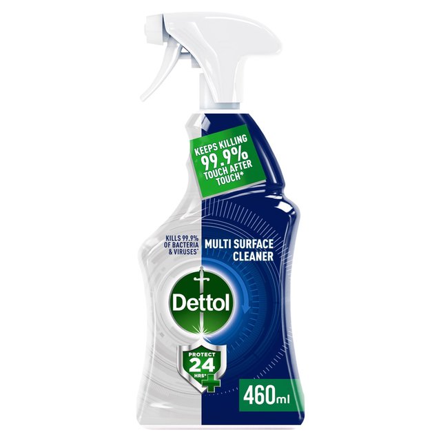 Dettol Protect 24 Hour Antibacterial Cleaning Spray 460ml