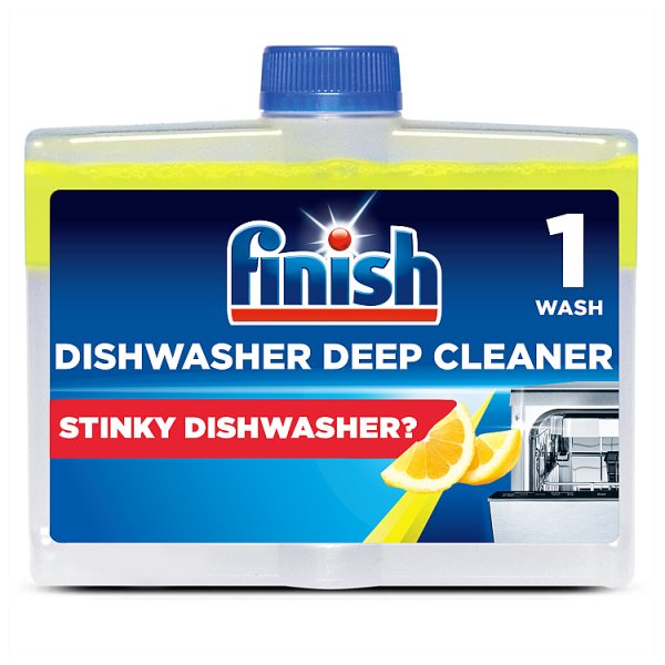 Finish Dishwasher Machine Cleaner Lemon Scent 