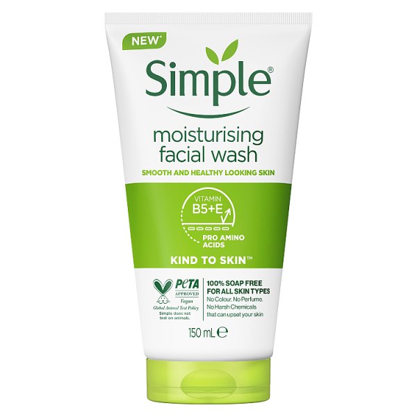 Simple Kind To Skin Moisturising Facial Wash