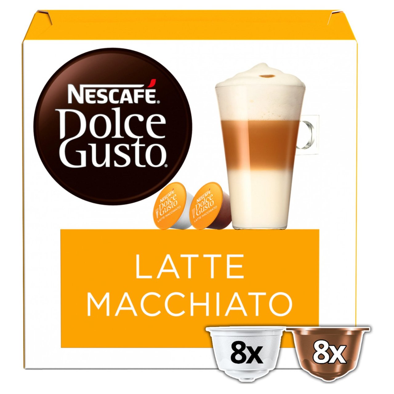 Nescafe Dolce Gusto Latte Macchiato Pods