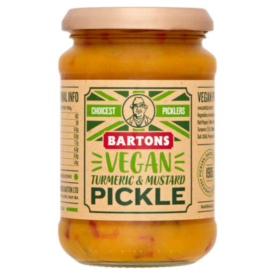 Bartons Vegan Turmeric and Mustard Pickle