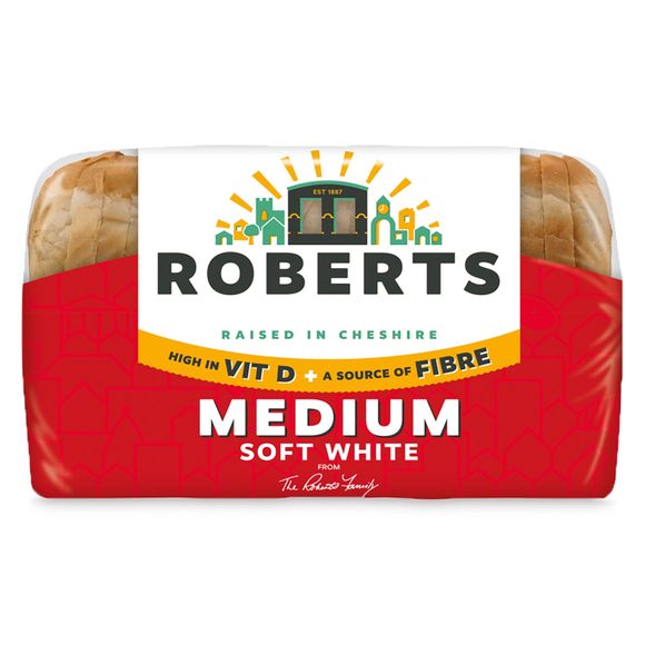 Roberts Medium Soft White 800g