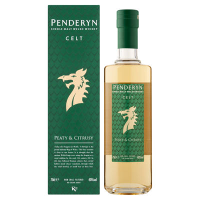 Penderyn Single Malt Welsh Whisky Celt 70cl