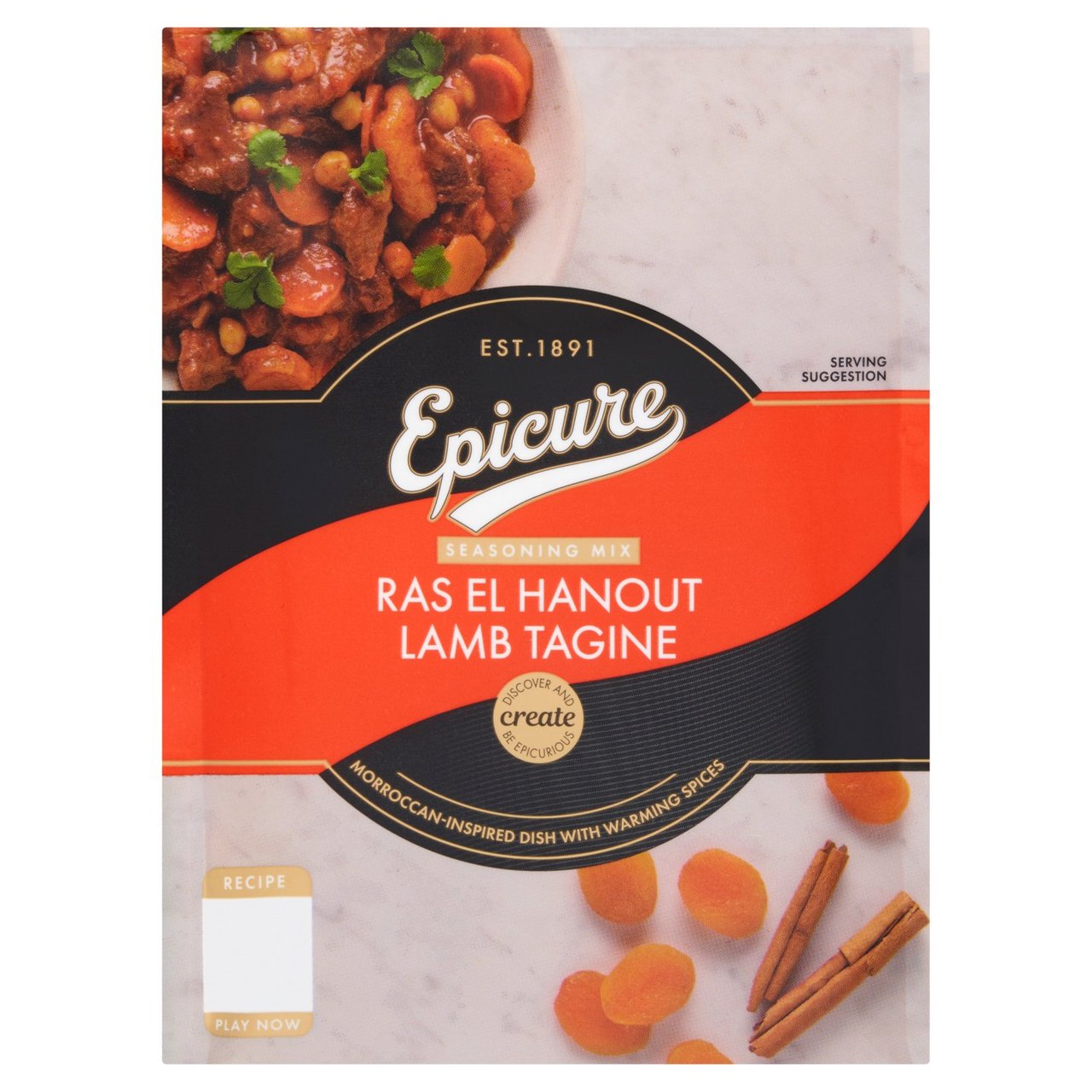 Epicure Ras El Hanout Lamb Tagine Recipe Mix