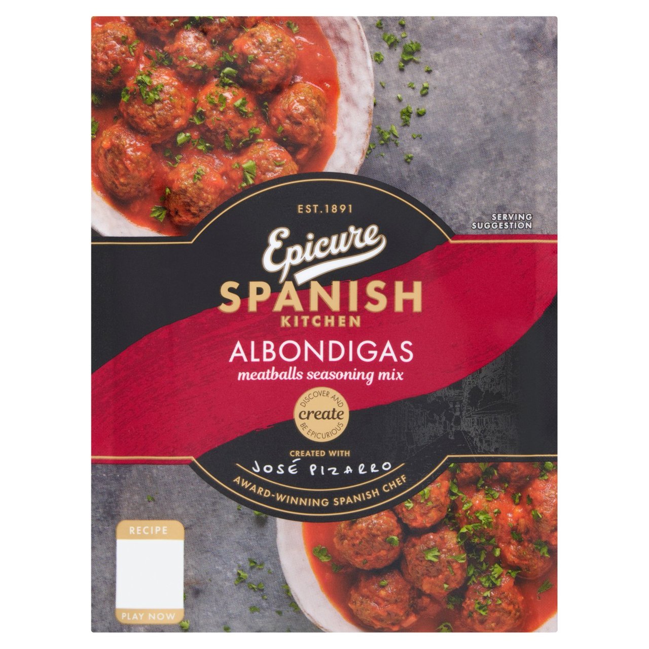 Epicure Spanish Kitchen Albondigas Meatballs Seasoning Mix