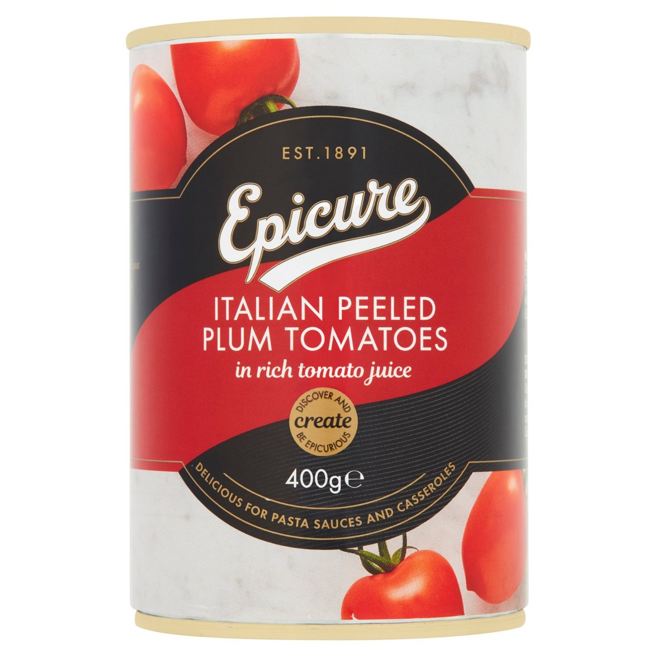 Epicure Italian Peeled Plum Tomatoes