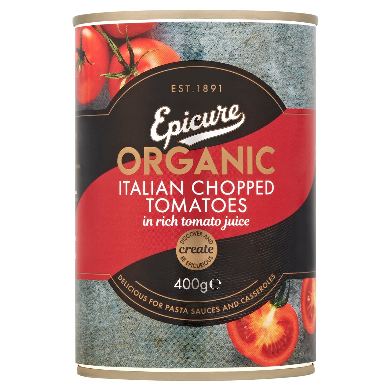 Epicure Organic Chopped  Tomatoes