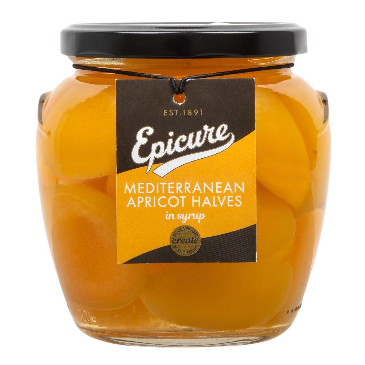 Epicure Mediterranean Apricot Halves in Syrup