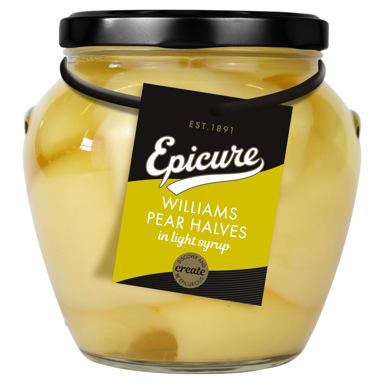 Epicure William Pear Halves in Syrup