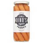 Dino's Famous Little Franks Beechwood Smoked Pork Hot Dogs x8 550g