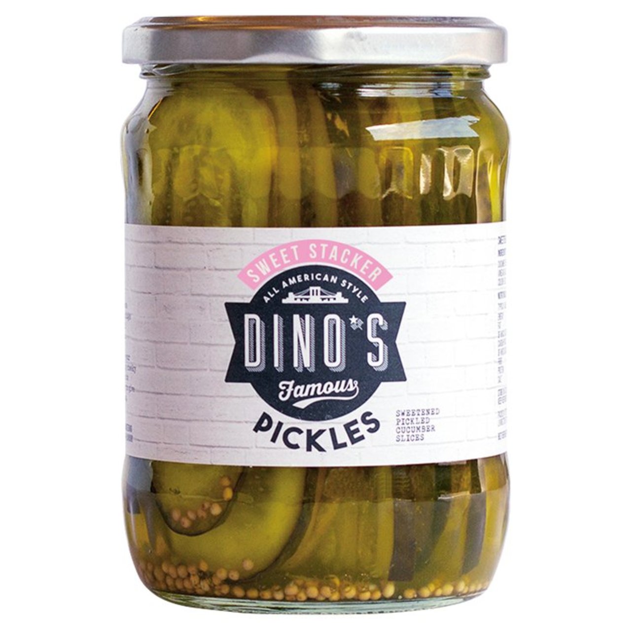 Dino's Famous Sweet Stacker Pickles