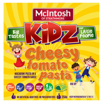 McIntosh of Strathmore Kidz Cheesy Tomato Pasta