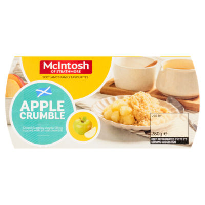 McIntosh of Strathmore Apple Crumble 2 x 140g