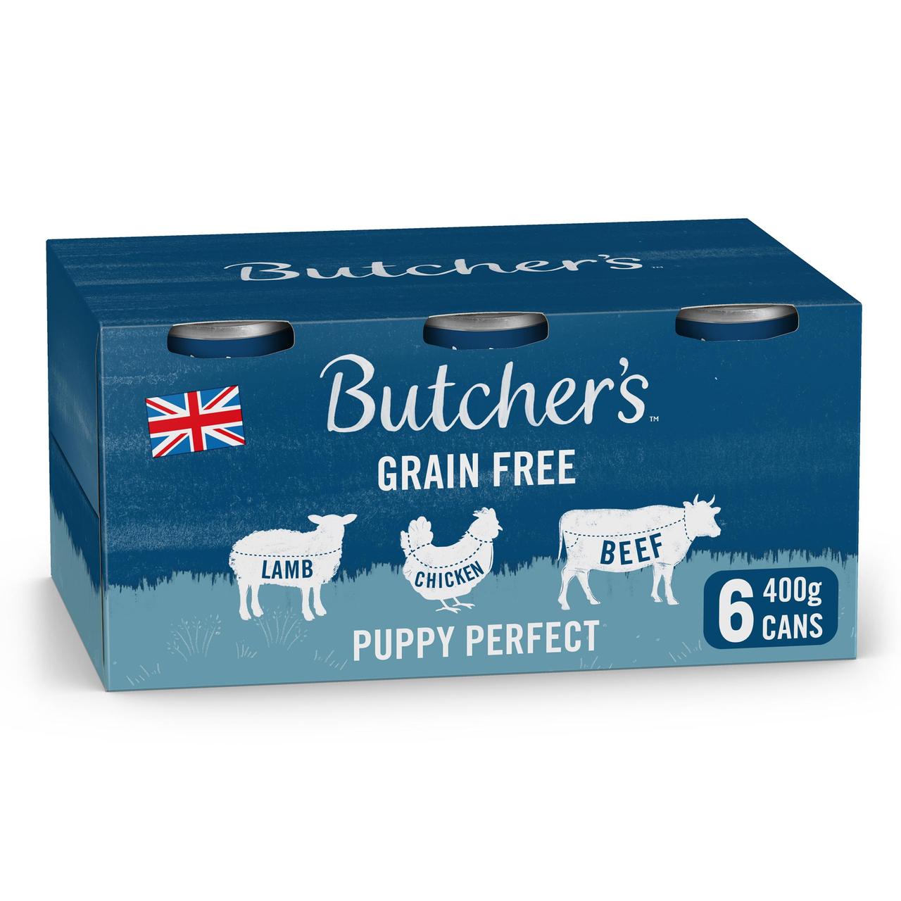 Butcher's Puppy Perfect Dog Food Tins