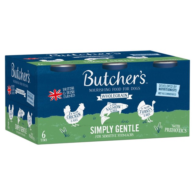 Butcher's Simply Gentle Nourishing Food for Dogs 6 x 390g