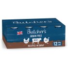 Butcher's Recipes In Gravy Wet Dog Food Tins 12x400g