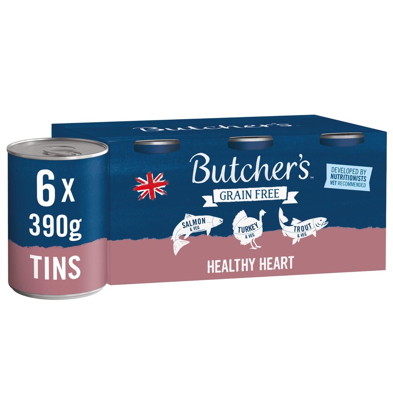 Butcher's Healthy Heart Dog Food Tins 