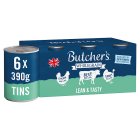 Butcher's Lean & Tasty Dog Food Tins 6x390g