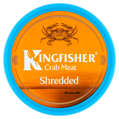 Kingfisher Catch Shredded Crab Meat In Brine 105g