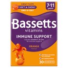 Bassetts Vitamins Immune Support 7-11 Years Orange Flavour 30 Chewies 