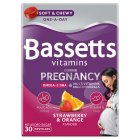 Bassetts Vitamins Pregnancy Strawberry & Orange Multivitamins 30s 