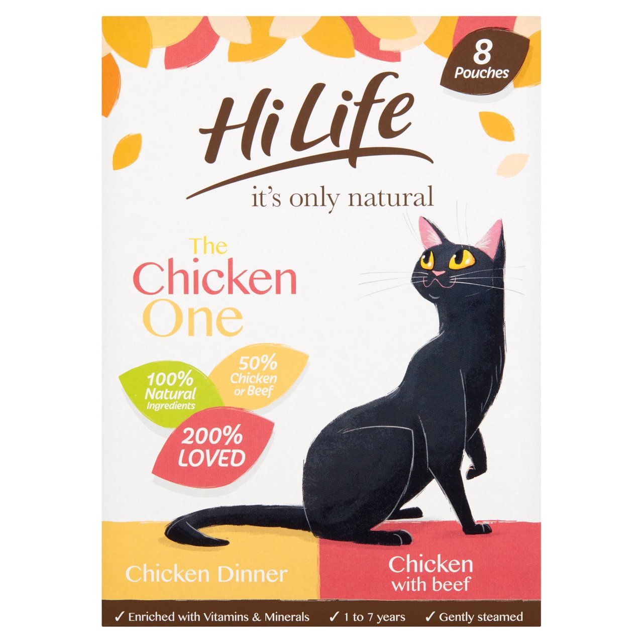 HiLife It's Only Natural  Cat Food The Chicken One In Jelly