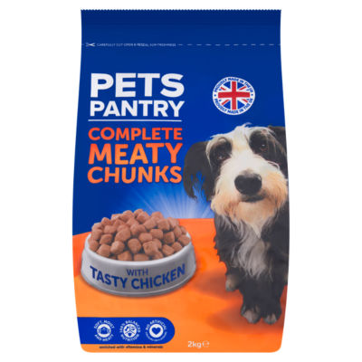 Pets Pantry Complete Meaty Chunks with Tasty Chicken 2kg