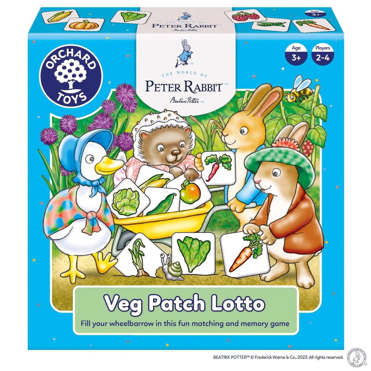 Orchard Toys Peter Rabbit Veg Patch Lotto Game