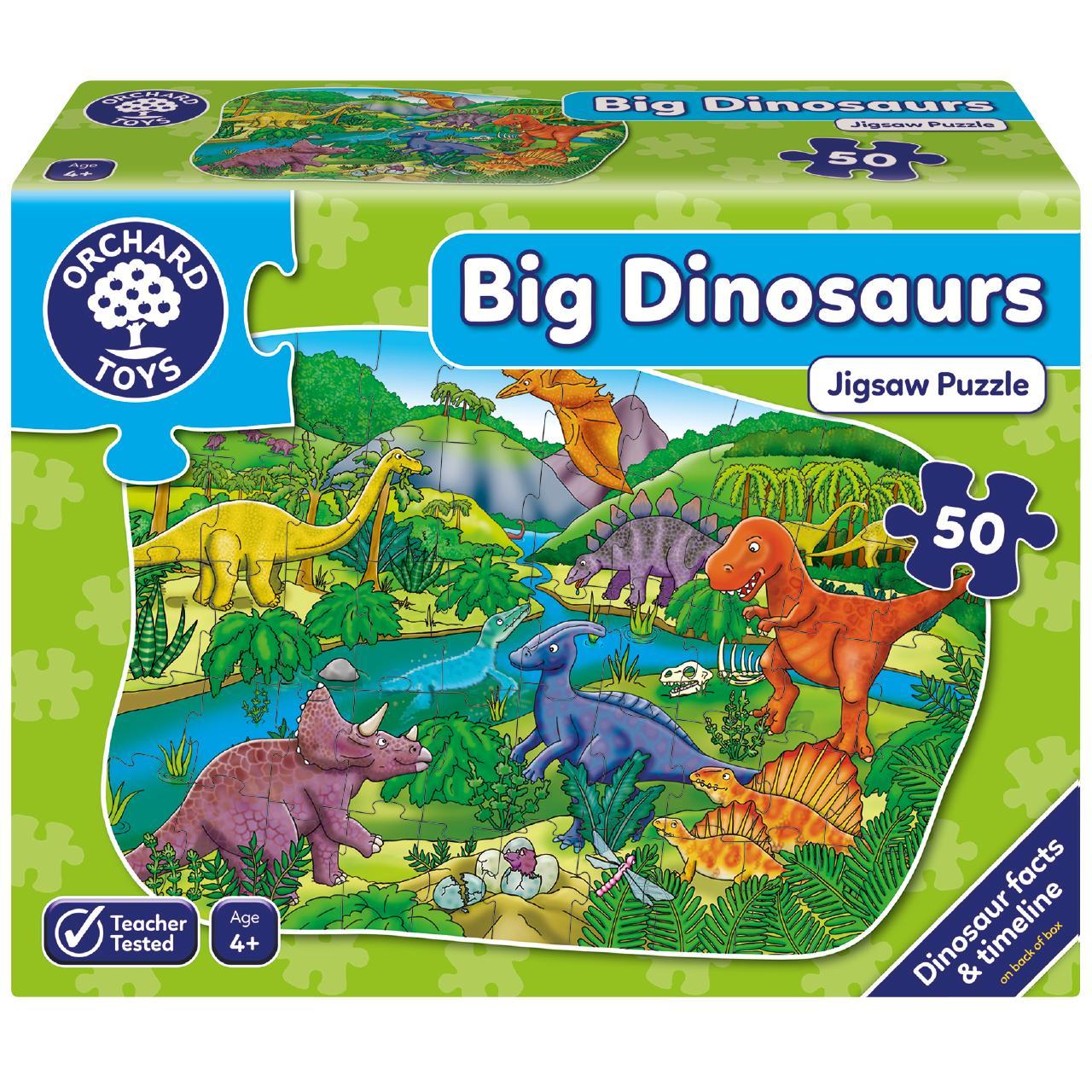 Orchard Toys Big Dinosaurs Puzzle, 4yrs+