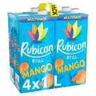 Rubicon Still Mango Fruit Juice Drink 4x1L