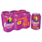 Rubicon Sparkling Passionfruit Juice Soft Drink 6 x 330ml