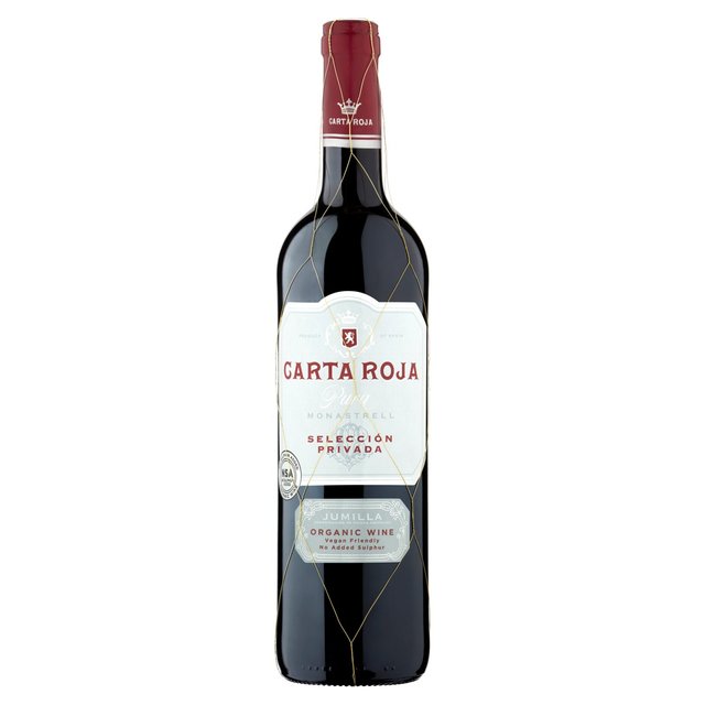 Carta Roja Pura Jumilla Organic Wine 75cl