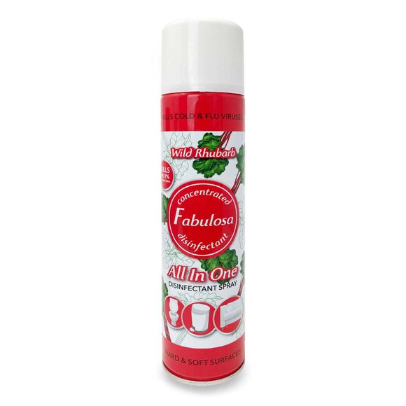 Fabulosa All In One Disinfectant Spray - Wild Rhubarb 400ml