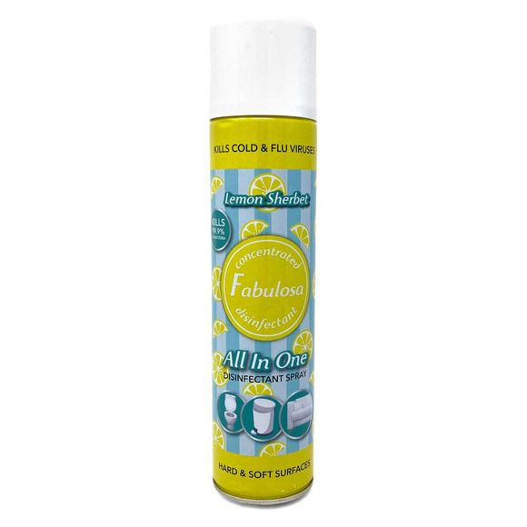 Fabulosa All In One Disinfectant Spray - Lemon Sherbet 400ml