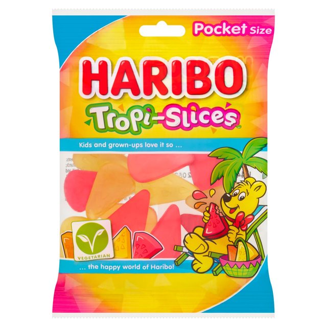 Haribo Tropi Slices Pocket Pack 42g