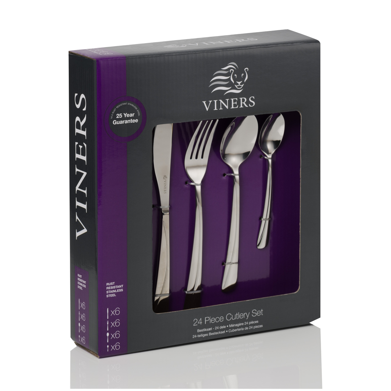 Viners Angel 24 Piece  Cutlery Set 