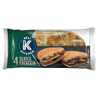 Deli Kitchen Sliced Focaccia x4 360g